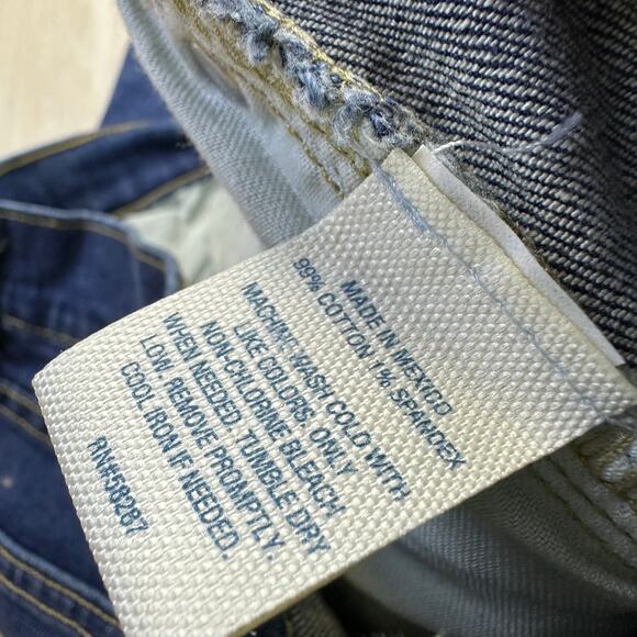 Urban Pipeline Blue Dark Wash Cotton Blend Casual Slim Denim Jeans Men's 32/30 - Picture 10 of 14